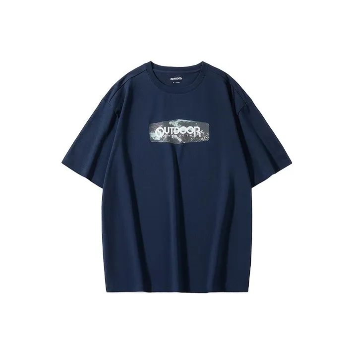 OUTDOOR PRODUCTS T Shirts Men Navy Blue-0