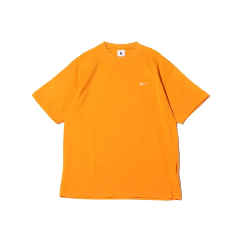 Nike T Shirts Men Orange-0