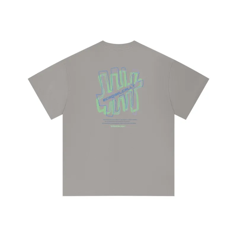 MIANDEMEIXUE Trendy Short Sleeved T Shirts Unisex-13