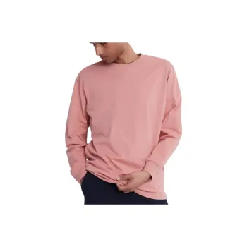 UNIQLO T Shirts Men Peach Pink