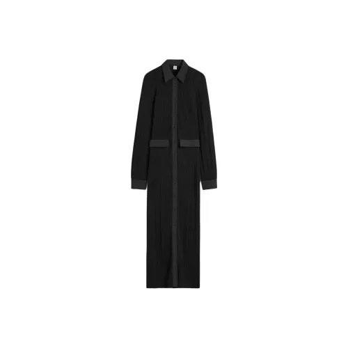 TOTEME Long Sleeved Dresses Women's Black