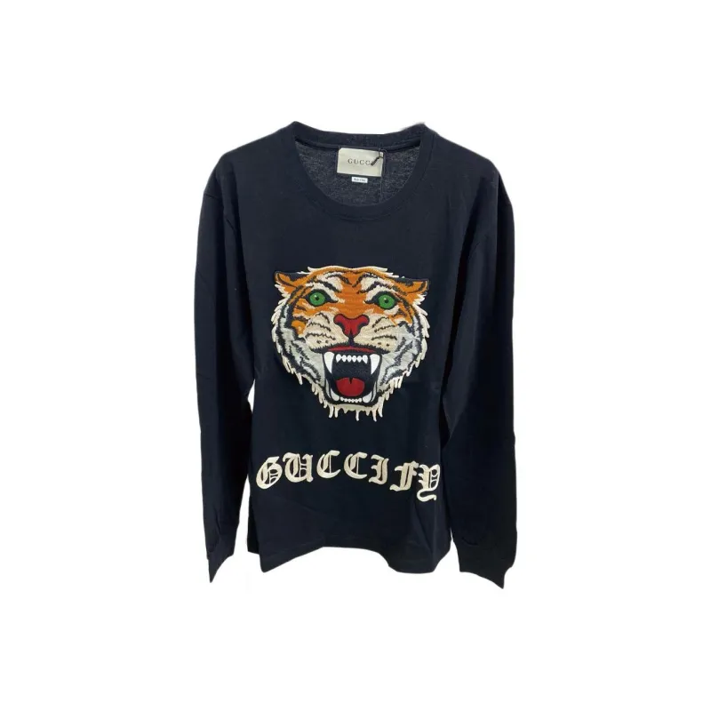 GUCCI T Shirts Men Black-0