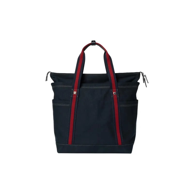 GUCCI Canvas Bag Handbag Shoulder Bag Medium Size Men's Dark Blue-3