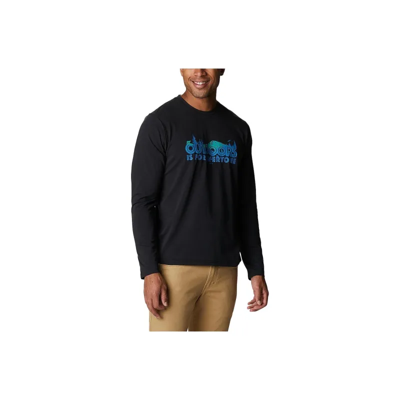 Columbia Trek T Shirts Men Black-0