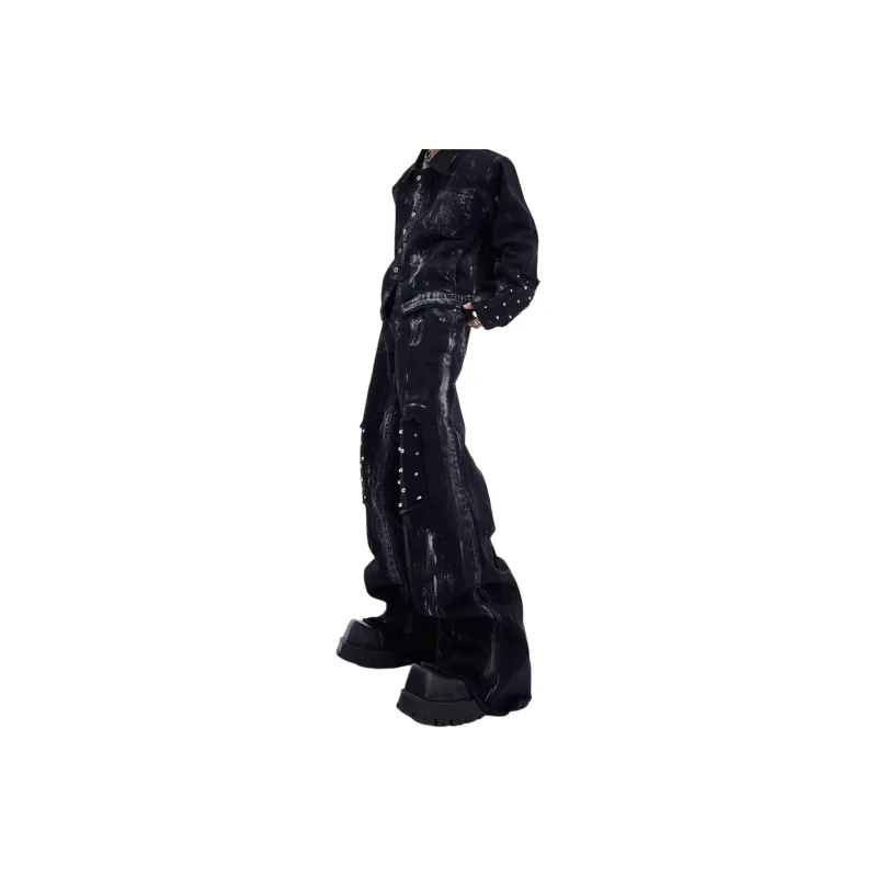 EYEUNDERSTAND Jeans Men's Black-1