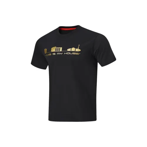 LiNing Wade Collection Regular T Shirt Unisex Black