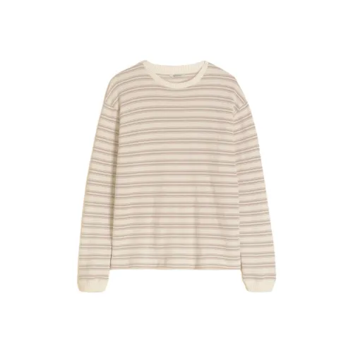 HOLZWEILER SS24 Drop Shoulder Sleeve T-Shirt Men's Beige
