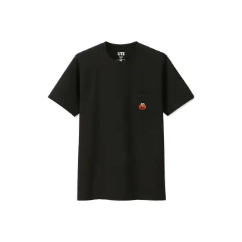 UNIQLO X UNIQLO X Sesame Street Elmo Pocket Tee