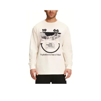 THE NORTH FACE Drop Shoulder Sleeve T-Shirt Men's Ecru