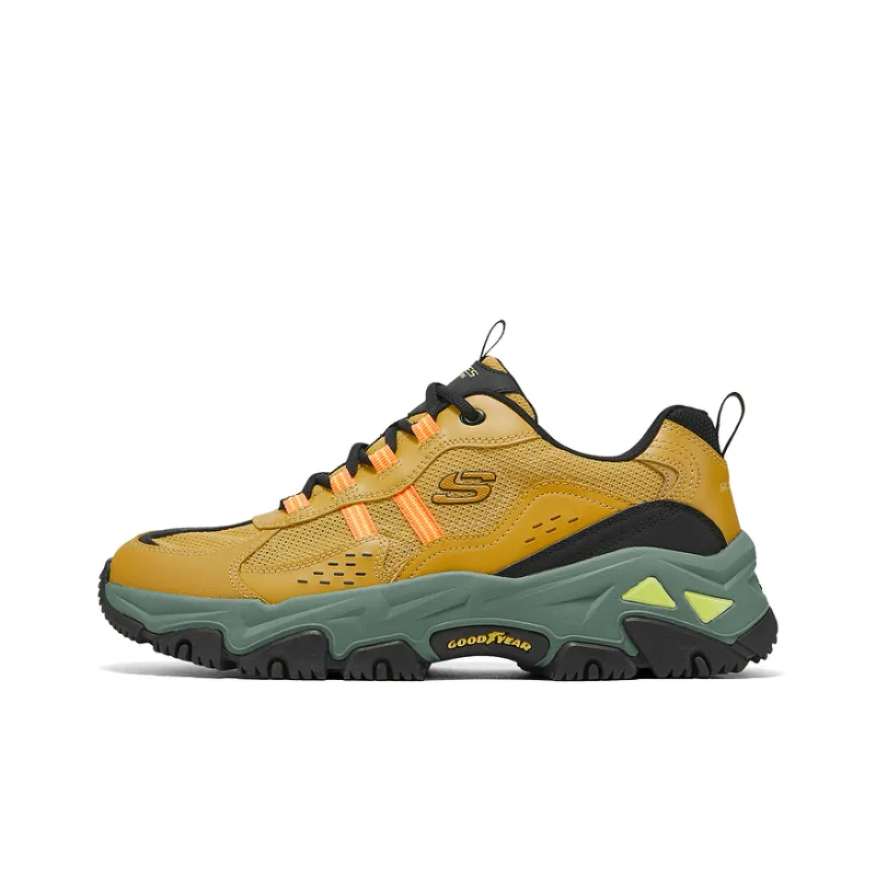 Skechers OUTDOOR MENS Cushioning Wear Resistant Low Top Casual Shoes Men's Yellow-0