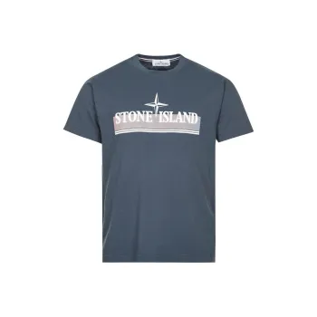 STONE ISLAND T Shirt Men's Dark Blue