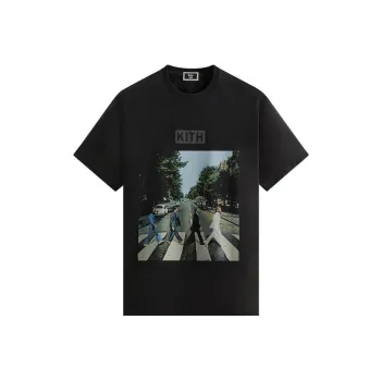 KITH For The Beatles Abbey Road Vintage Tee