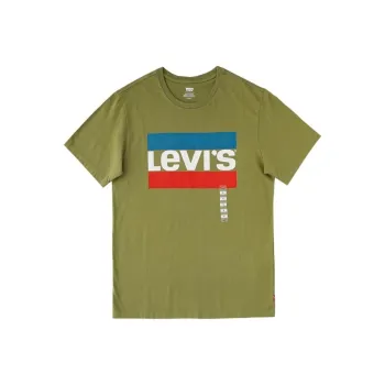 Levis T-Shirts Men Olive Green
