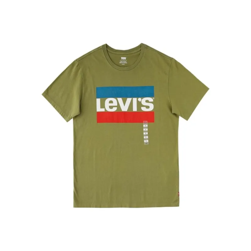 Levis T-Shirts Men Olive Green-0