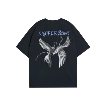 RIGORER Crew Neck Short Sleeved T Shirts Unisex