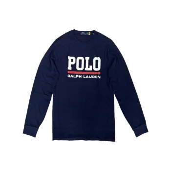 Polo Ralph Lauren T Shirts Men Navy Blue