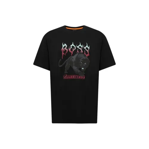 HUGO BOSS T Shirts Men Black