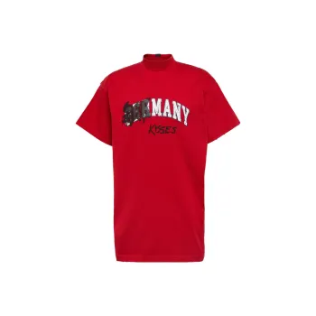 Balenciaga T Shirts Men Red