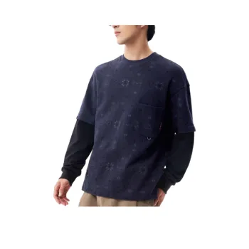 GOLDLION G+ T Shirt Unisex Navy Blue