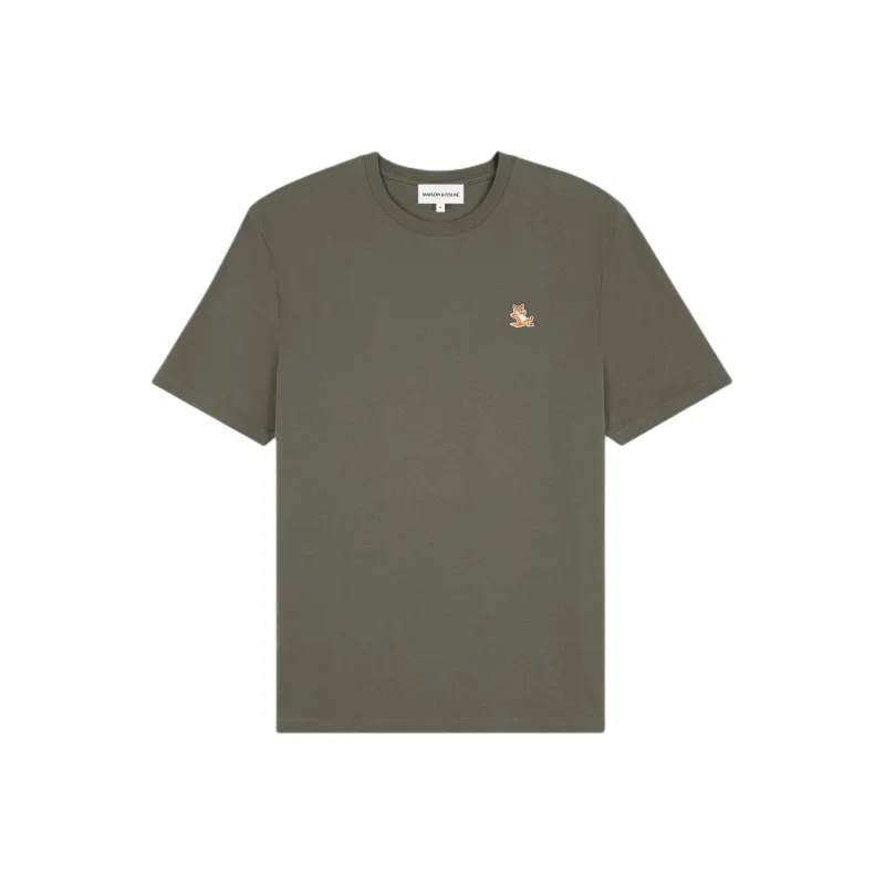 Maison Kitsune Fox Patch Crewneck T Shirt-0