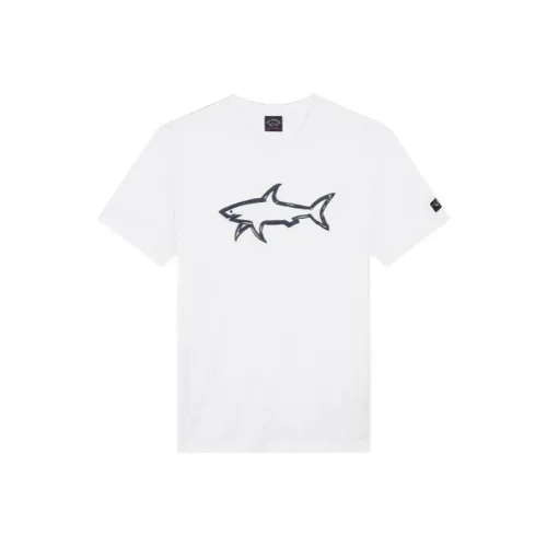 Paul & Shark Logo print Cotton T shirt