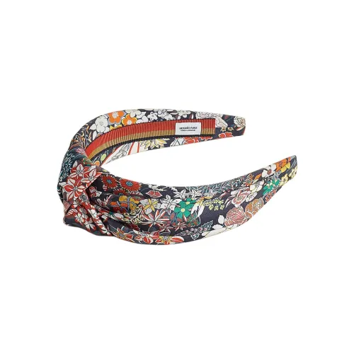 HERMES Silk Headbands Women's Multicolor
