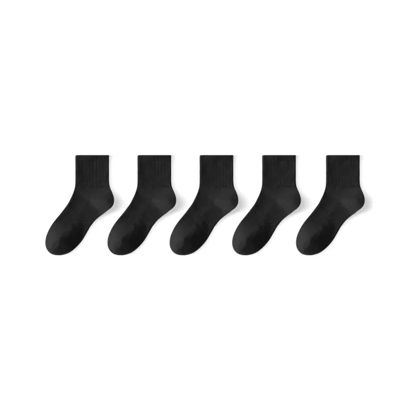 Urban Beauty Mid Calf Socks Women's Combo Set-4