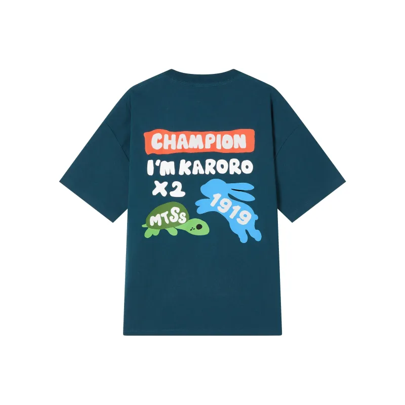 Melting Sadness X Champion X Melting Sadness Co titled Series T Shirts Unisex-0