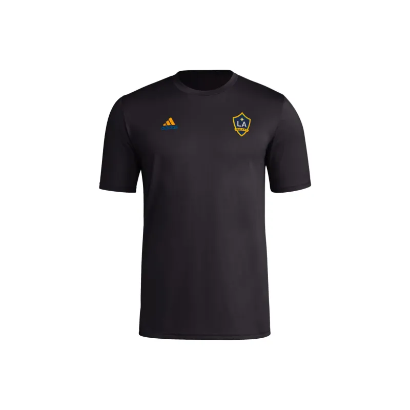 Adidas La Galaxy Short Sleeve Pre Game Tee-0