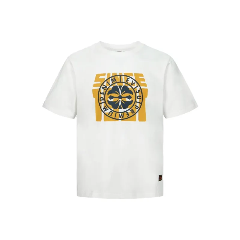 EVISU T Shirts Men White-0