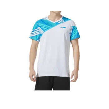 LiNing Badminton Series T Shirt Unisex Standard White