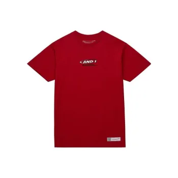 Mitchell & Ness x AND1 M&N X McLaren Co branded Series T Shirt Men's Red