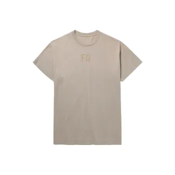 Fear Of God Mr. Porter Exclusive Logo Flocked Cotton Jersey T shirt