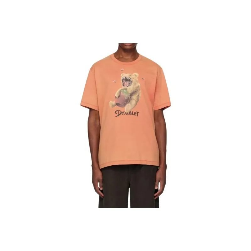 Doublet T-Shirts Men Orange-0