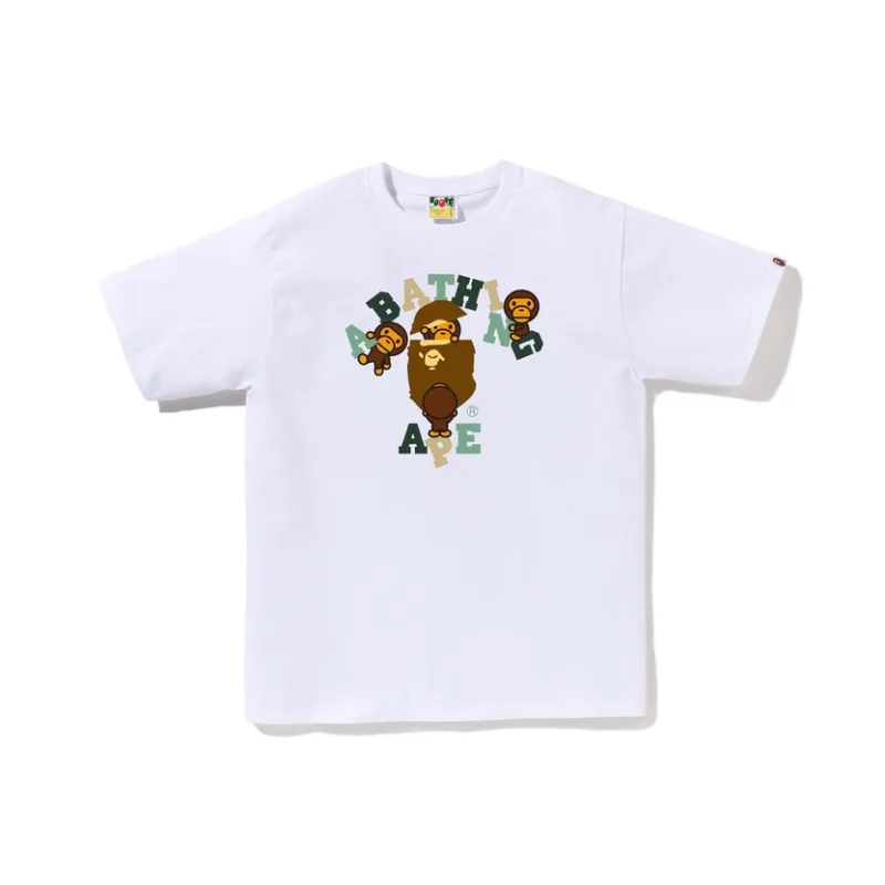 Bape Colors College Milo Tee-1