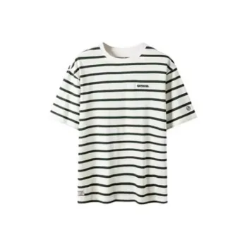 OUTDOOR PRODUCTS T Shirts Men Shrub Green Stripes