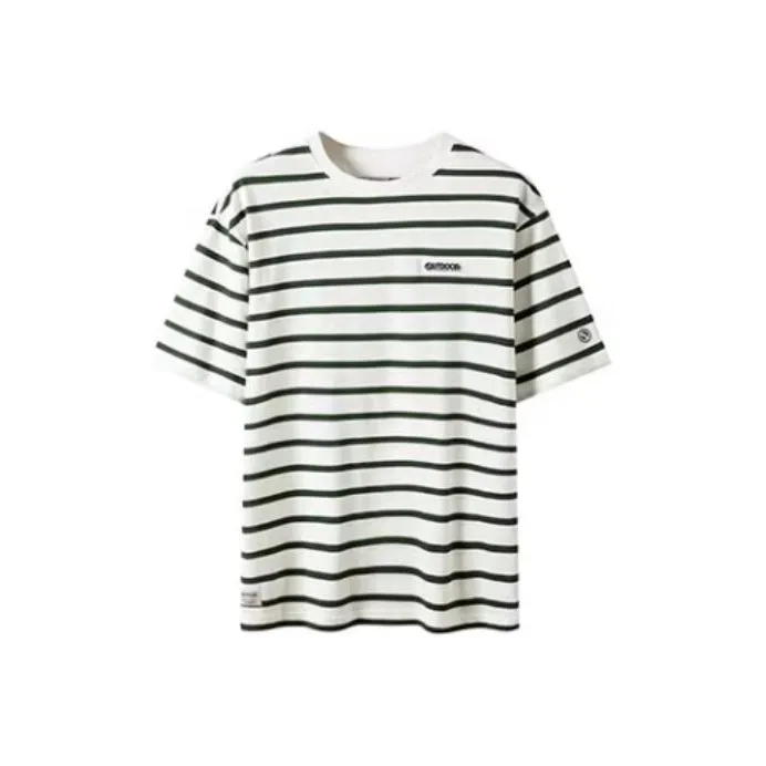 OUTDOOR PRODUCTS T Shirts Men Shrub Green Stripes-0