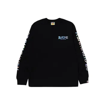 A BATHING APE Moon Photo L/S Tee