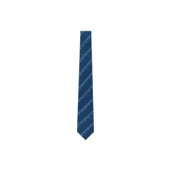 LOUIS VUITTON Silk Ties Men's Blue