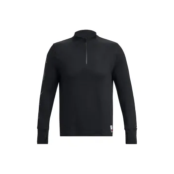 Under Armour RUN LAA T Shirt Men's Black