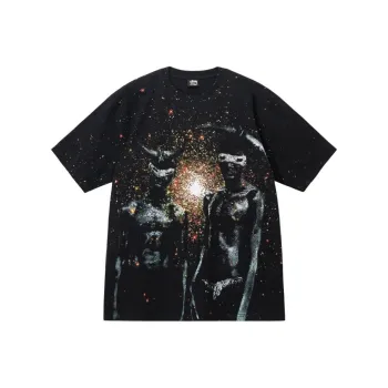 Stussy T Shirts Men Black