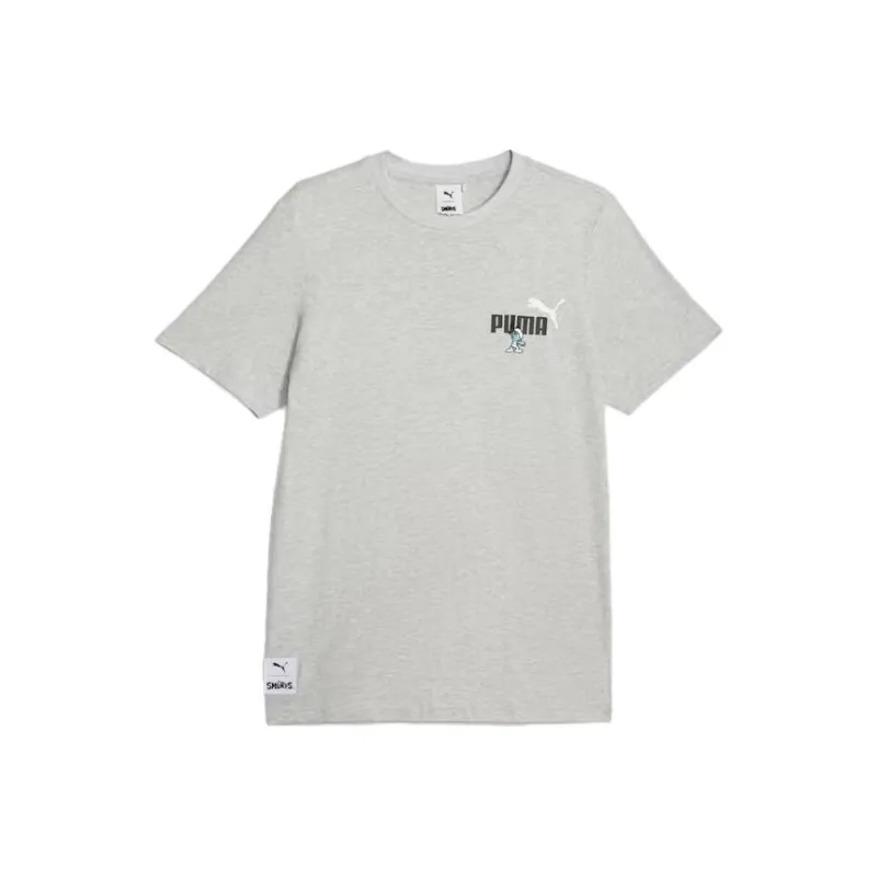 PUMA X THE SMURFS T Shirts Men Gray-0