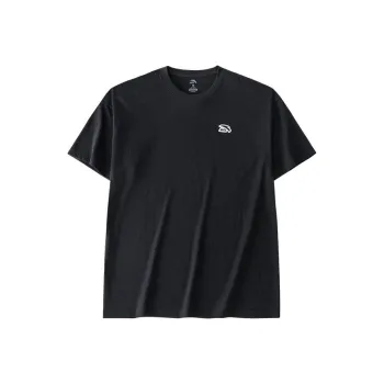 Anta Drop Shoulder Sleeve T-Shirt Men's Black