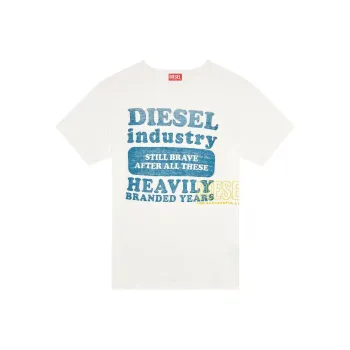 DIESEL T Just N9 Logo print T shirt