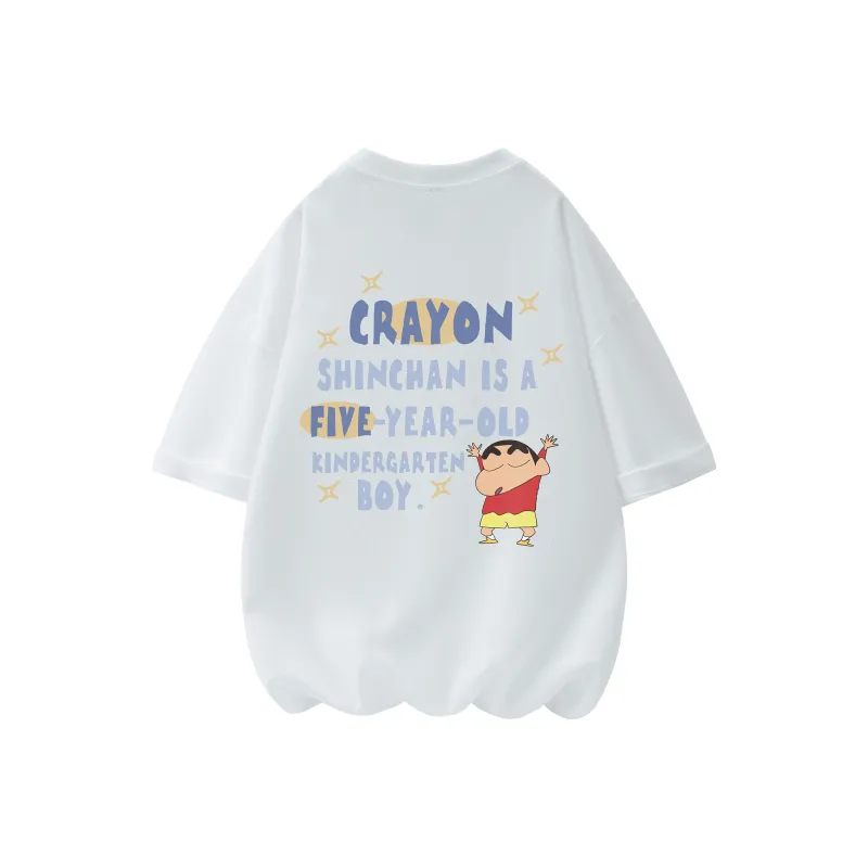 Crayon Shinchan Short Sleeved T Shirts Unisex-6
