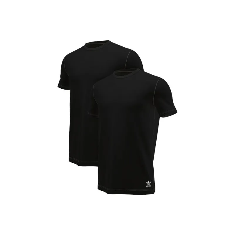 Adidas T-Shirts Men 2 Pack Black-0
