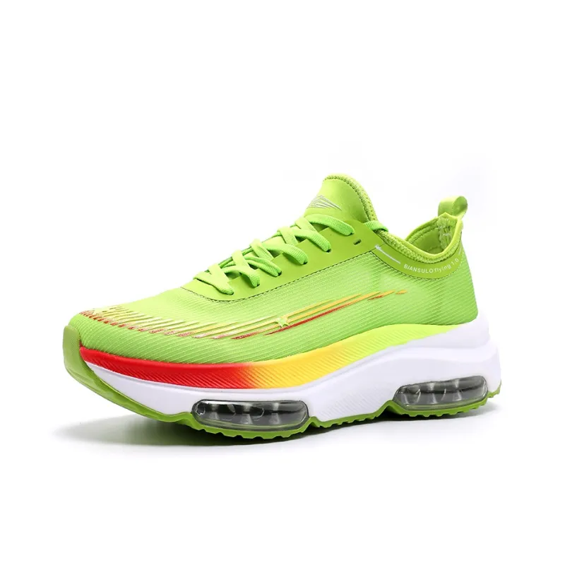 Black tailed deer Running Shoes Men Low Top Black Gray/White Rainbow/Green Rainbow/Black Rainbow-6
