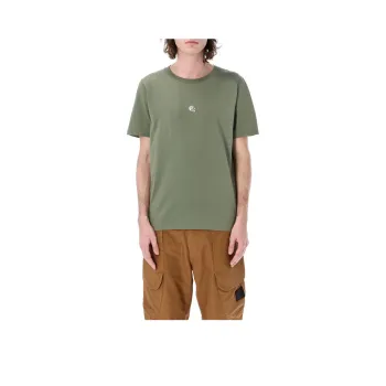 STONE ISLAND T Shirts Men Olive Green