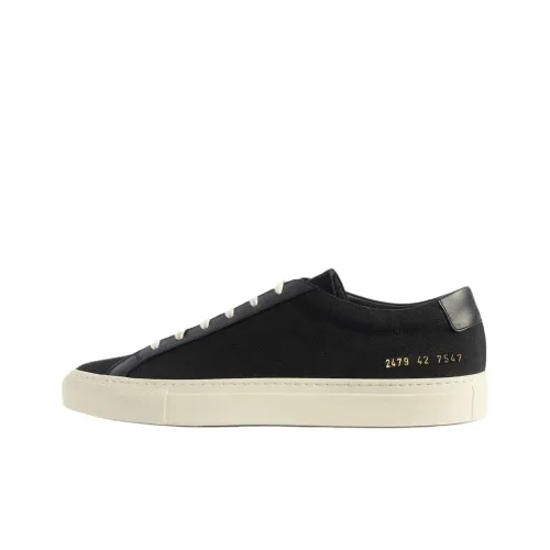 COMMON How Original Achilles Low Top Skateboard Shoes Men's Black