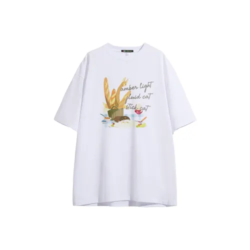AMBER LIGHT AMBER LIGHT X One Beach Cat & One Cat Co branded Series T Shirts Unisex